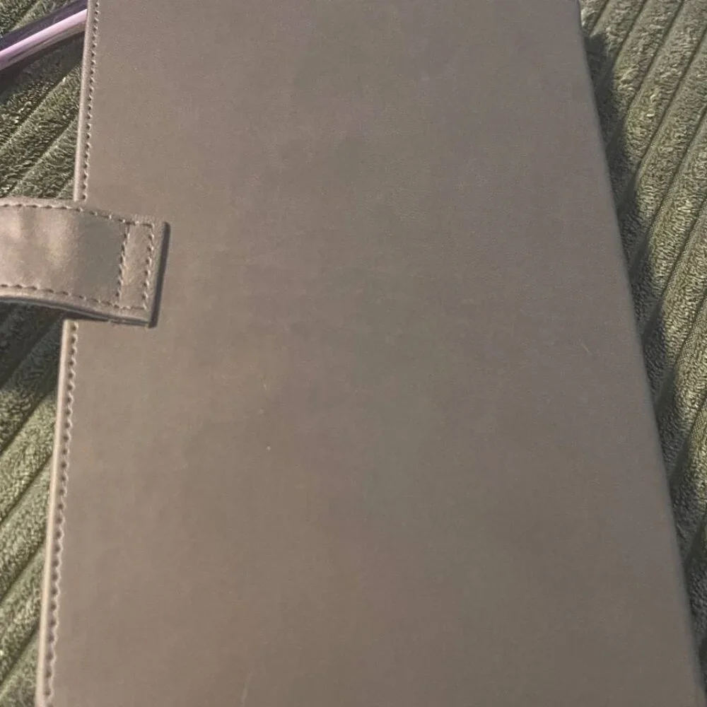 Brown Faith Journal Notebook with 'This Is How I Fight My Battles' Cover